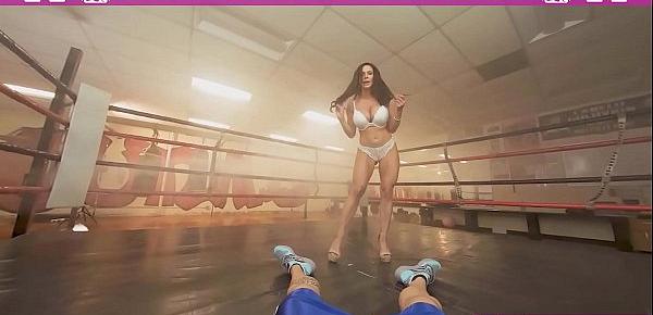  VRBangers.com-Busty milf Kendra Lust getting fucked hard in the boxing ring